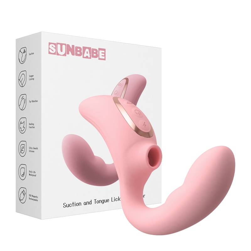 Suction and Tongue Licking Vibrator